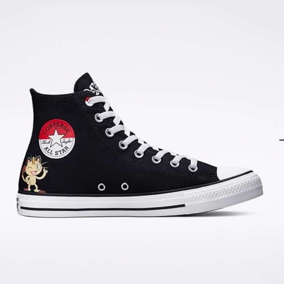 Converse x Pokémon Chuck Taylor All Star High Tops Youth Size 3 - Picture 6 of 11
